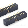 Conector SMT do cabeçalho da caixa de passo de 2,0 mm preto